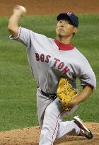 Boston Red Sox Matsuzaka clinches season's 12th win