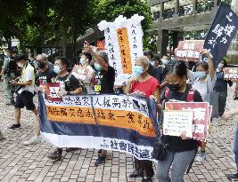 Protests against H.K. security law
