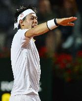 Battling Nishikori knocked out of Italian Open semis