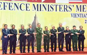 ASEAN defense ministers meet to discuss S. China Sea, security