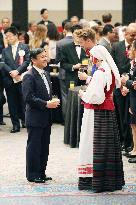 Crown prince, crown princess attend int'l youth exchange confab