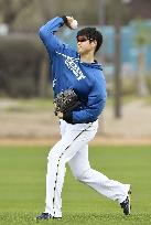 Baseball: Injury-hit star Otani in Arizona