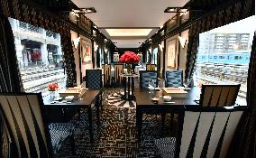 JR West unveils "Mizukaze" luxury express train
