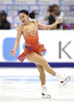 Figure skating: Wakaba Higuchi 3rd after SP at Rostelecom Cup