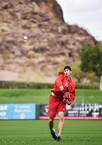 Baseball: Ohtani at Angels spring training