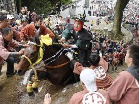 Equestrian festival in Japan