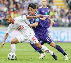 Football: Anderlecht's Ryota Morioka