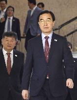 Two Koreas' high-level meeting
