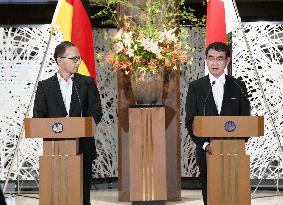 Japan, Germany foreign ministers