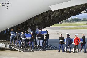 Repatriation of remains from N. Korea
