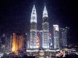 Petronas Twin Towers in Kuala Lumpur