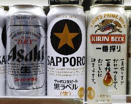 Japanese canned beer