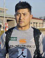 Rugby: Sunwolves' Shuhei Matsuhashi