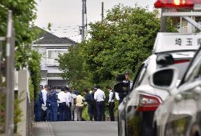 Knife-wielding man shot dead by police in Japan