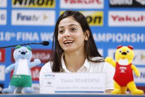 Syrian-born swimmer Yusra Mardini