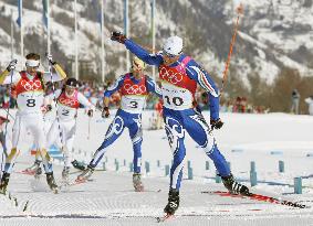 Italian di Centa wins gold in men's 50 kilometers cross country