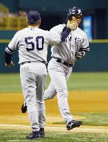 Yankees' Matsui hits his first homer of season