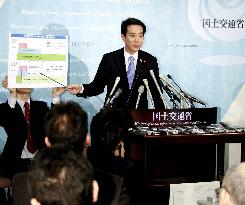 Gov't announces new highway tariff, car toll capped at 2,000 yen