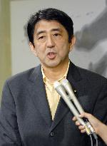 Abe says he 'respects' Kyuma's decision to quit