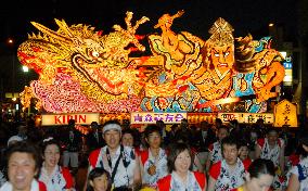 Nebuta Festival in Aomori begins for 6-day run