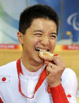 Japan's Ishii wins gold in men's 1km Time Trial (CP4)