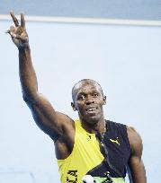 Olympics: Bolt wins 3rd consecutive 100m gold