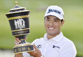 CORRECTED: Japan's Matsuyama wins HSBC Champions for 3rd PGA title