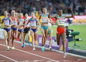 Ayana wins women's 10,000-meter final at world championships