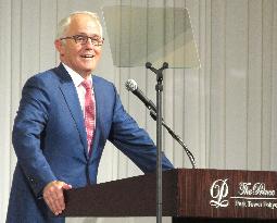 Australian PM Turnbull in Tokyo