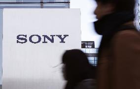 Sony headquarters in Tokyo