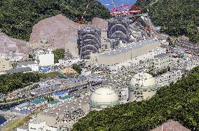 Takahama nuclear power plant in Japan