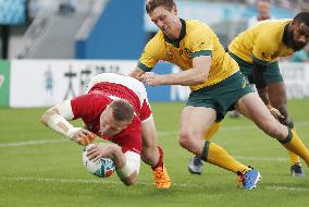 Rugby World Cup in Japan: Australia v Wales