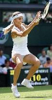 Russia's Sharapova eliminated from Wimbledon tennis