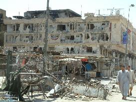 (1)Najaf looks like ghost town