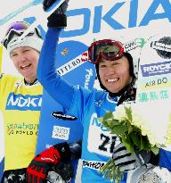 (2)Takeuchi grabs bronze at snowboarding World Cup event