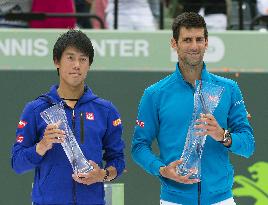 Djokovic defeats Nishikori at Miami Open final