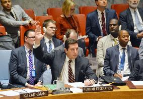 Russia vetoes U.N. resolution on alleged Syria chemical attack