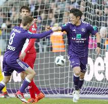 Football: Anderlecht's Morioka