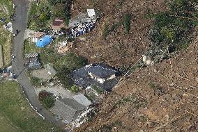 Landslide in Japan