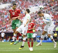 Football: Portugal vs Morocco at World Cup