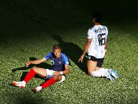 Football: France vs Argentina at World Cup