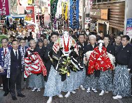 Japanese traditional puppet theater