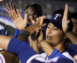 Darvish makes major league debut