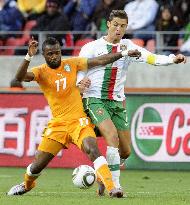 Ivory Coast, Portugal draw 0-0 in World Cup Group G match