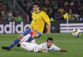 Brazil beat Chile in World Cup 2nd round