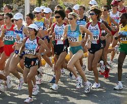 (1)Noguchi wins women's marathon in Athens Olympics