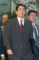 Abe Cabinet gets down to work