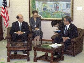 U.S. Ambassador Roos meets Nagasaki governor