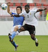 Japan beat Ghana in soccer friendly