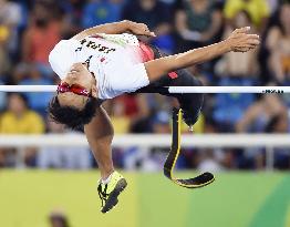 Japan's Suzuki 4th in high jump for amputee athletes